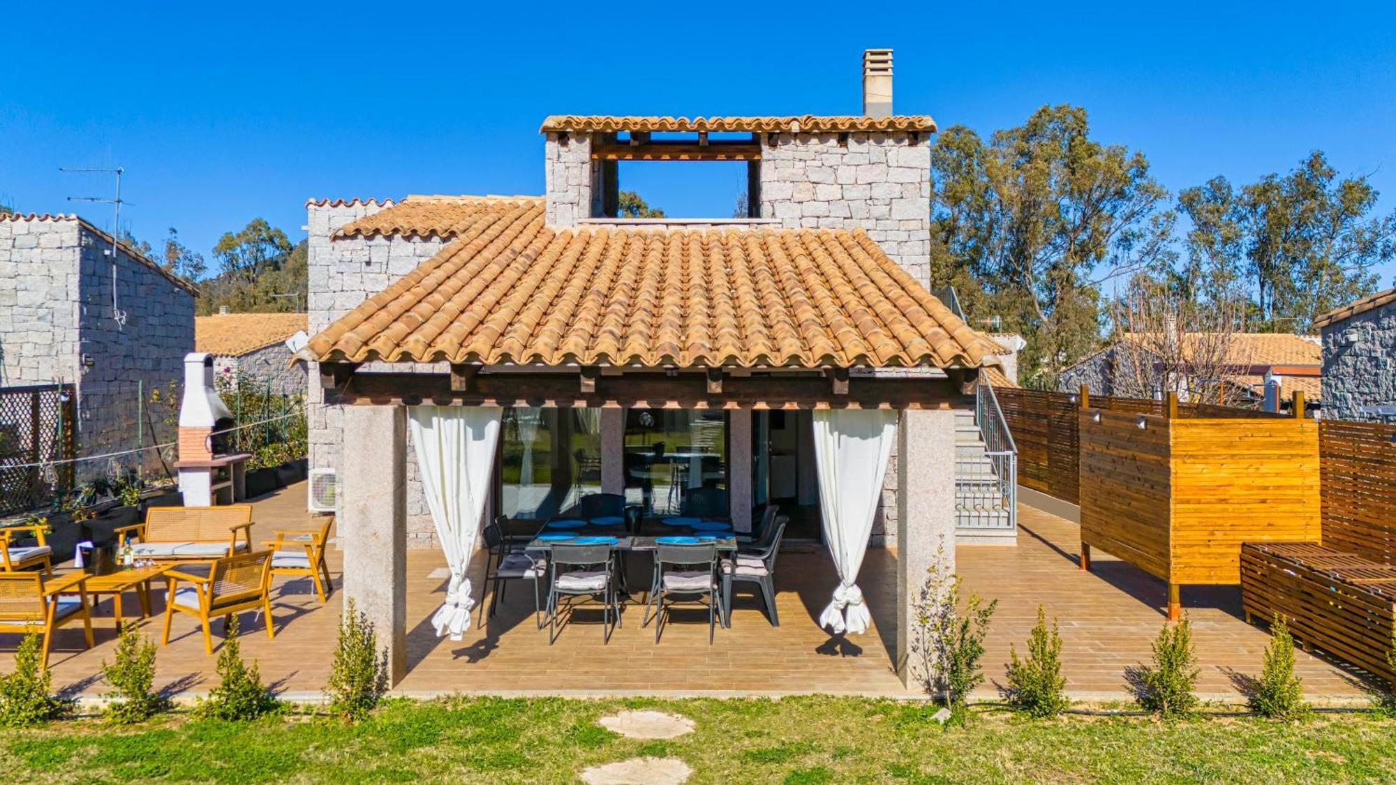 Villa Del Moro, Free Wifi, 300Mt From Sinzias' Beach كوستا ري المظهر الخارجي الصورة