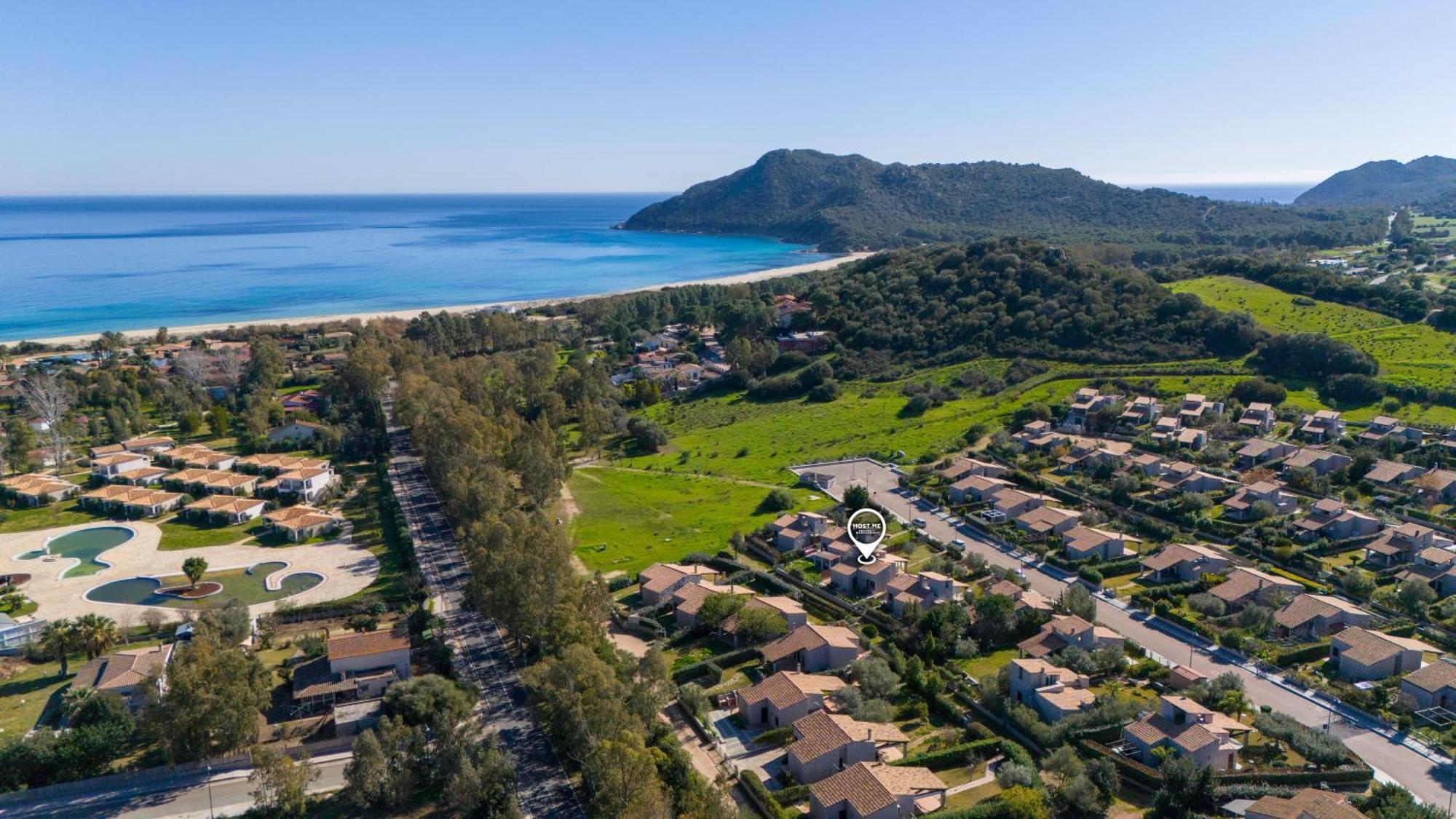 Villa Del Moro, Free Wifi, 300Mt From Sinzias' Beach كوستا ري المظهر الخارجي الصورة